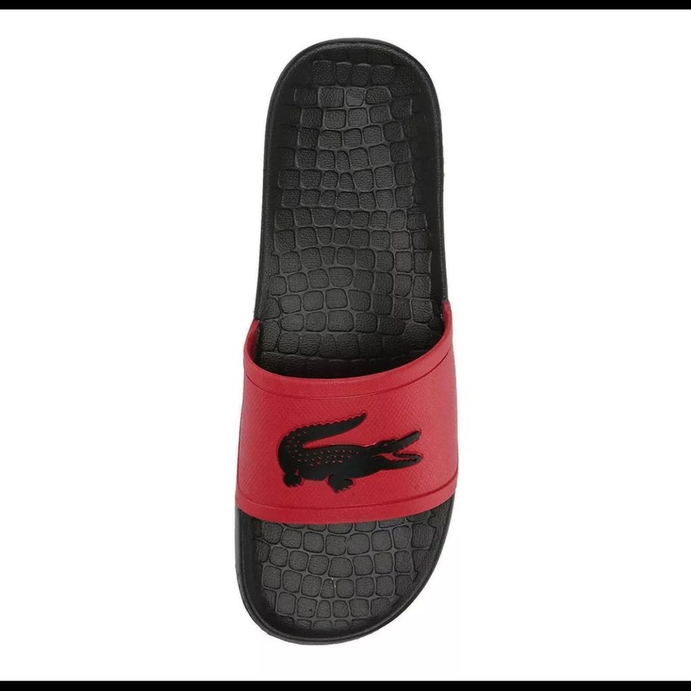 Lacoste Fraisier Slides red/black